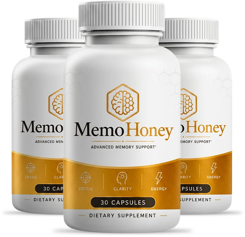 MemoHoney brain circulation support capsules three-bottle package